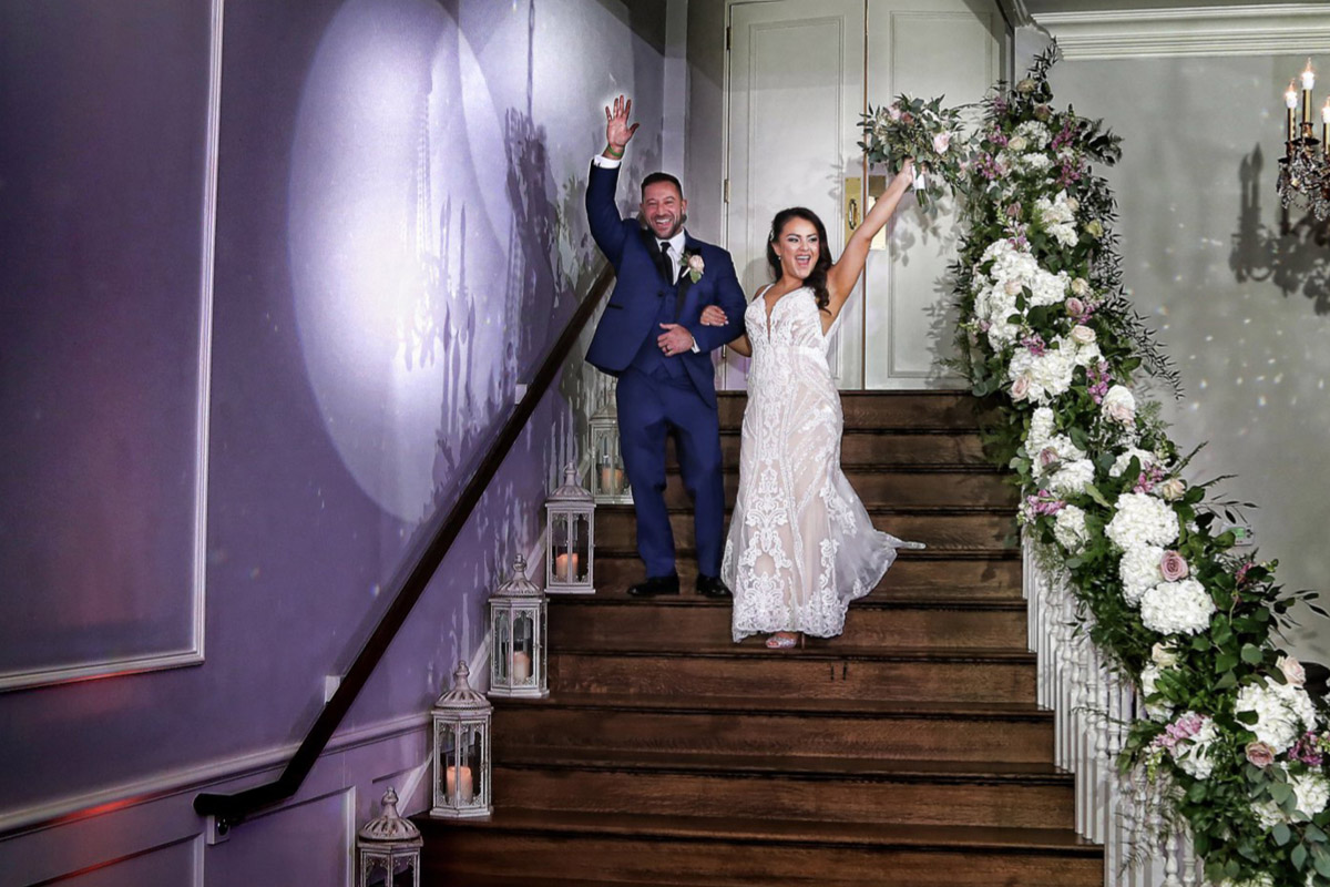 Wedding-Staircase-Entrance